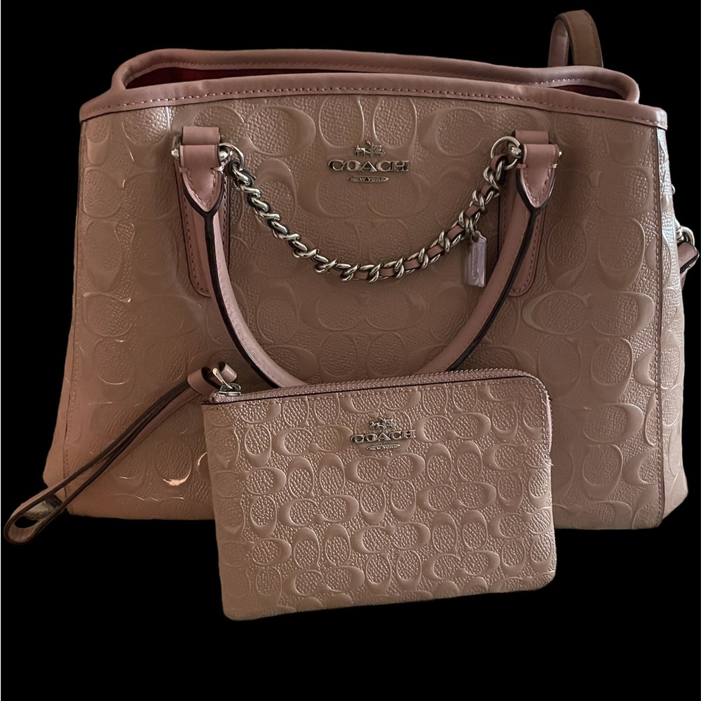 Coach purse and wallet